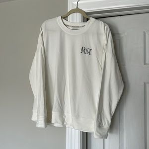 Bride sweatshirt